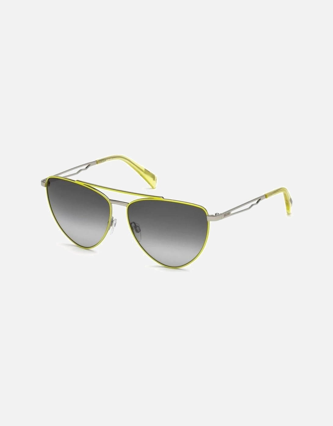 Metal Bracelet Analog Watch with Yellow Gray Dial Women Sunglasses, 4 of 3