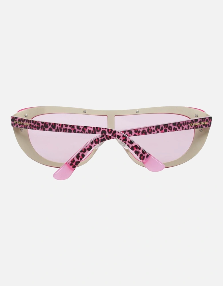 Plastic Bracelet Mono Lens Watch Women - Pink Sunglasses