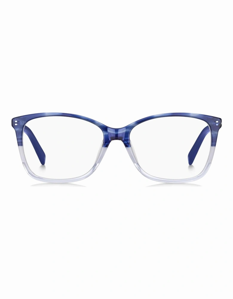 Acetate Horn Glasses Women - Blue Frames