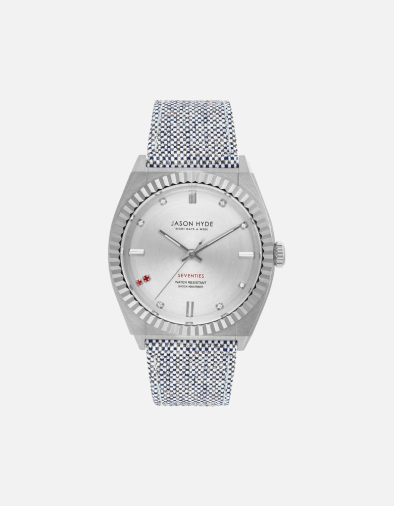 Stainless Steel Quartz Analog Watch Women - Gray Watches
