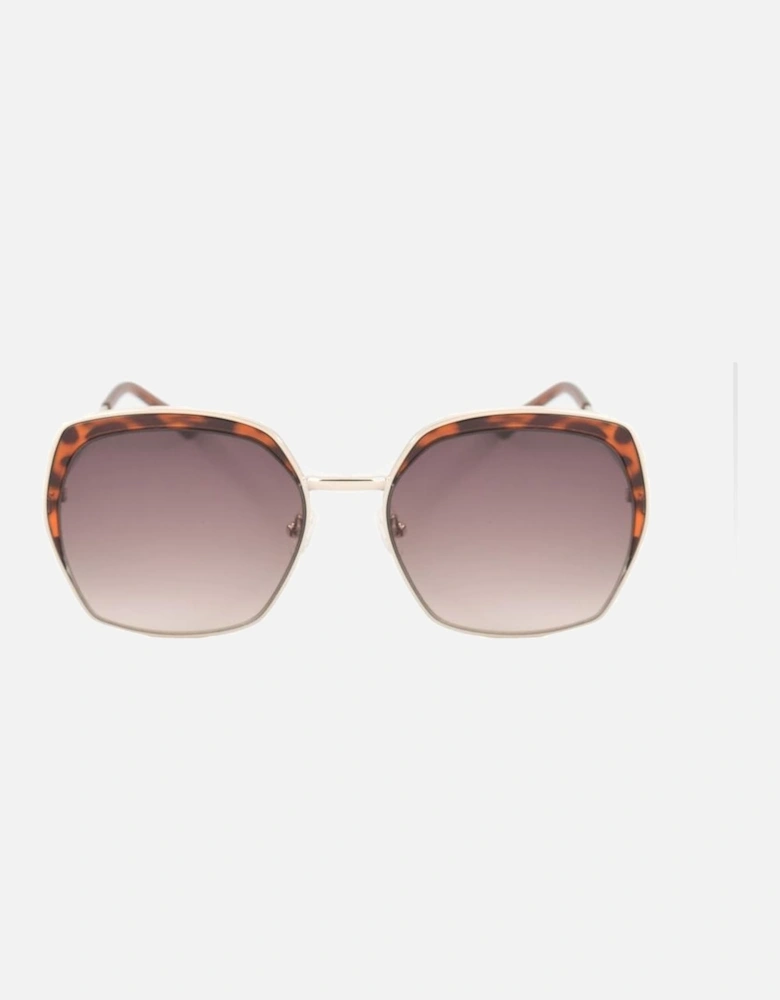 Metal Sunglasses with Degraded Category 3 Lenses Women - Gold
