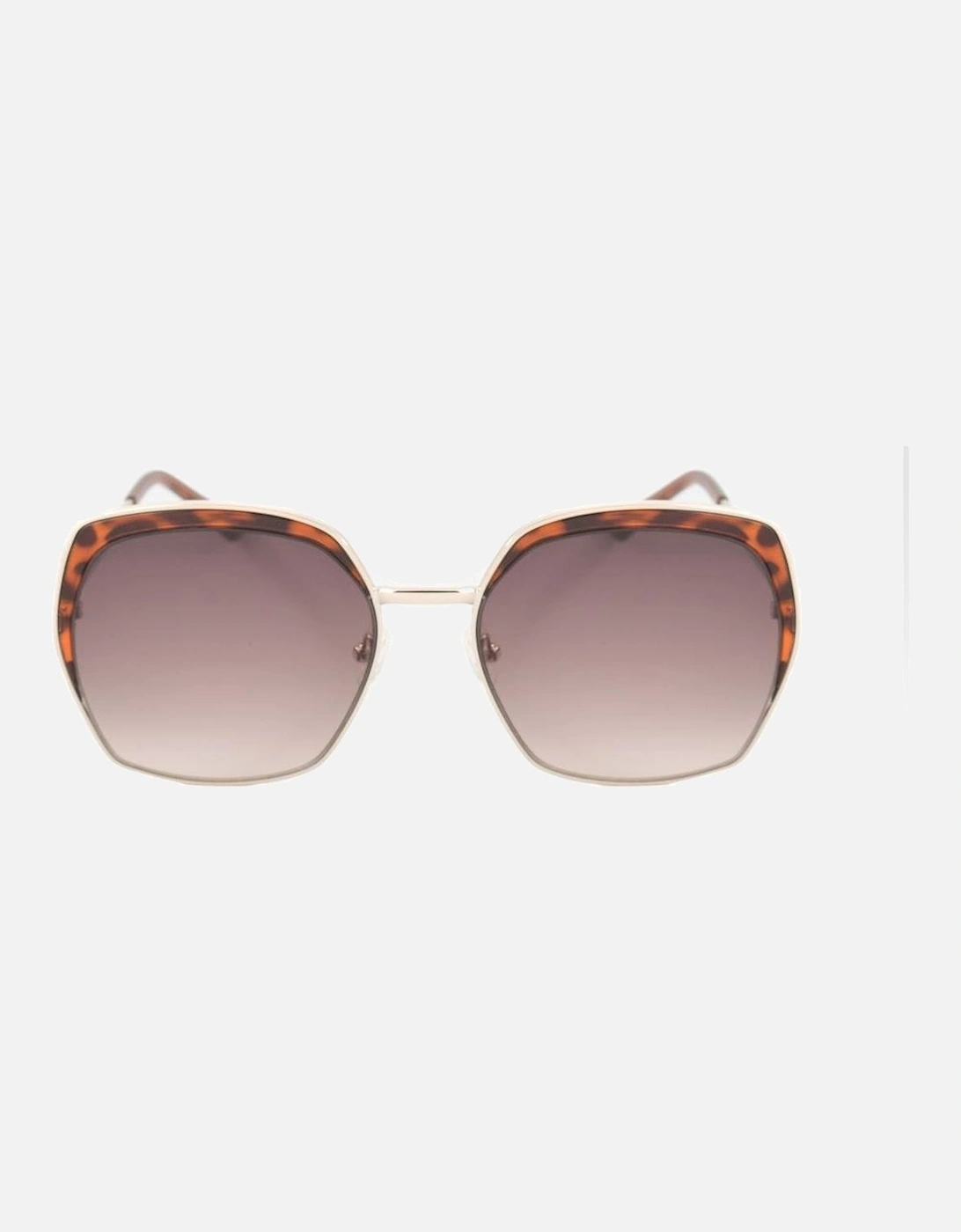 Metal Sunglasses with Degraded Category 3 Lenses Women - Gold
