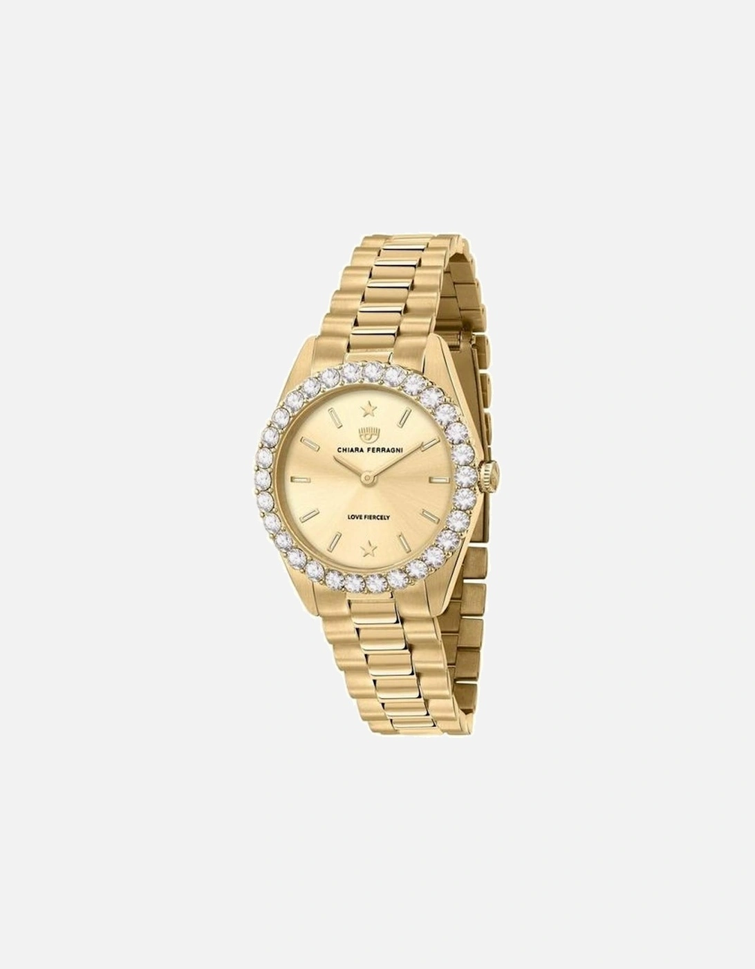 Quartz Stainless Steel Analog Watch Women - Gold Watches, 2 of 1
