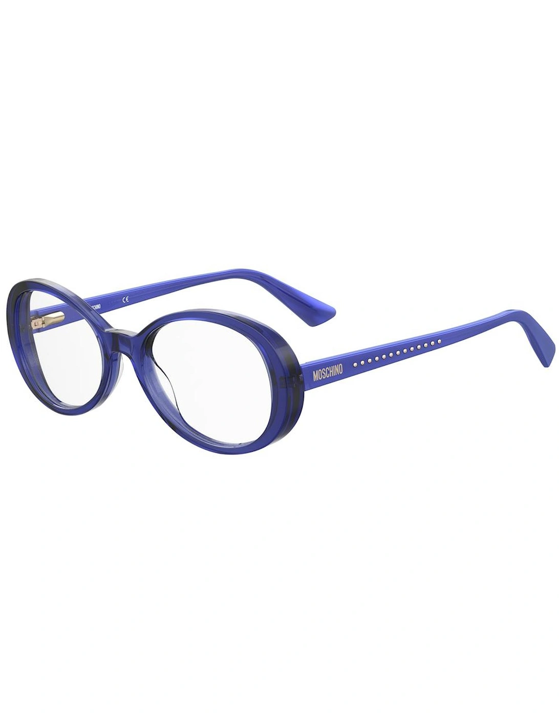 Acetate Square Frame Glasses Women - Blue, 3 of 2