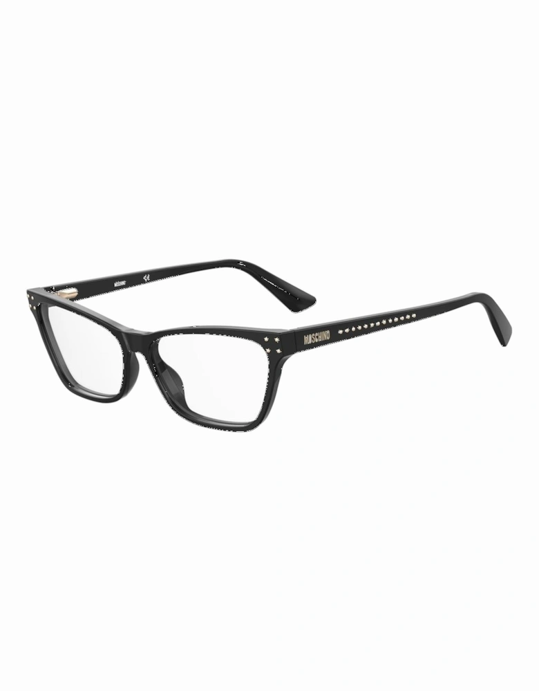 Acetate Rectangular Eyeglasses Women - Black Frames