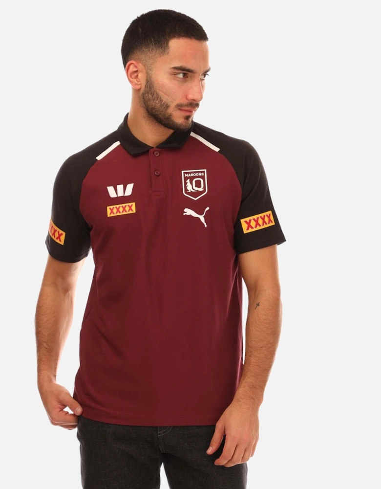 Queensland Maroons 2024 Team Polo Shirt