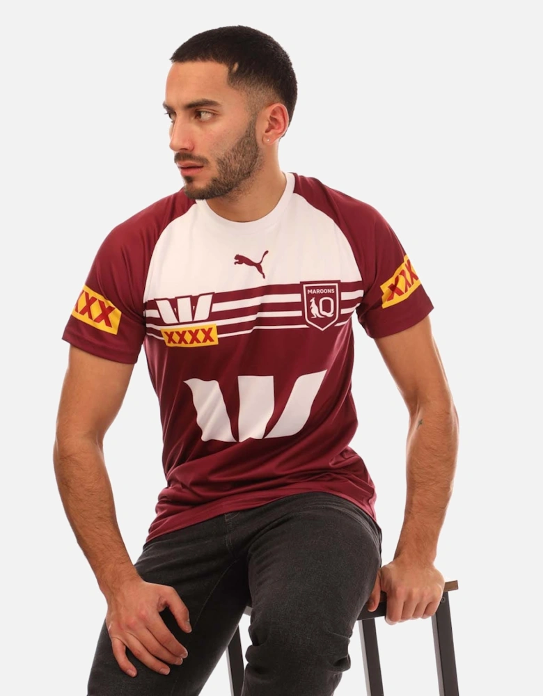 Queensland Maroons 2024 Replica Training T-Shirt