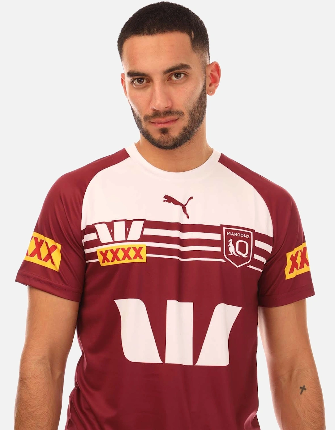 Queensland Maroons 2024 Replica Training T-Shirt