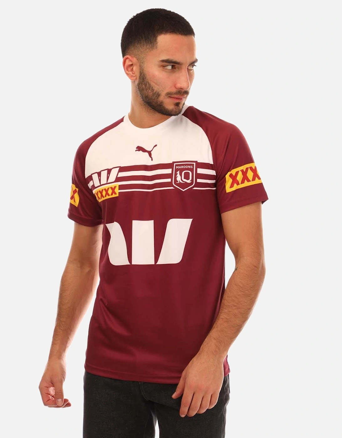 Queensland Maroons 2024 Replica Training T-Shirt, 5 of 4