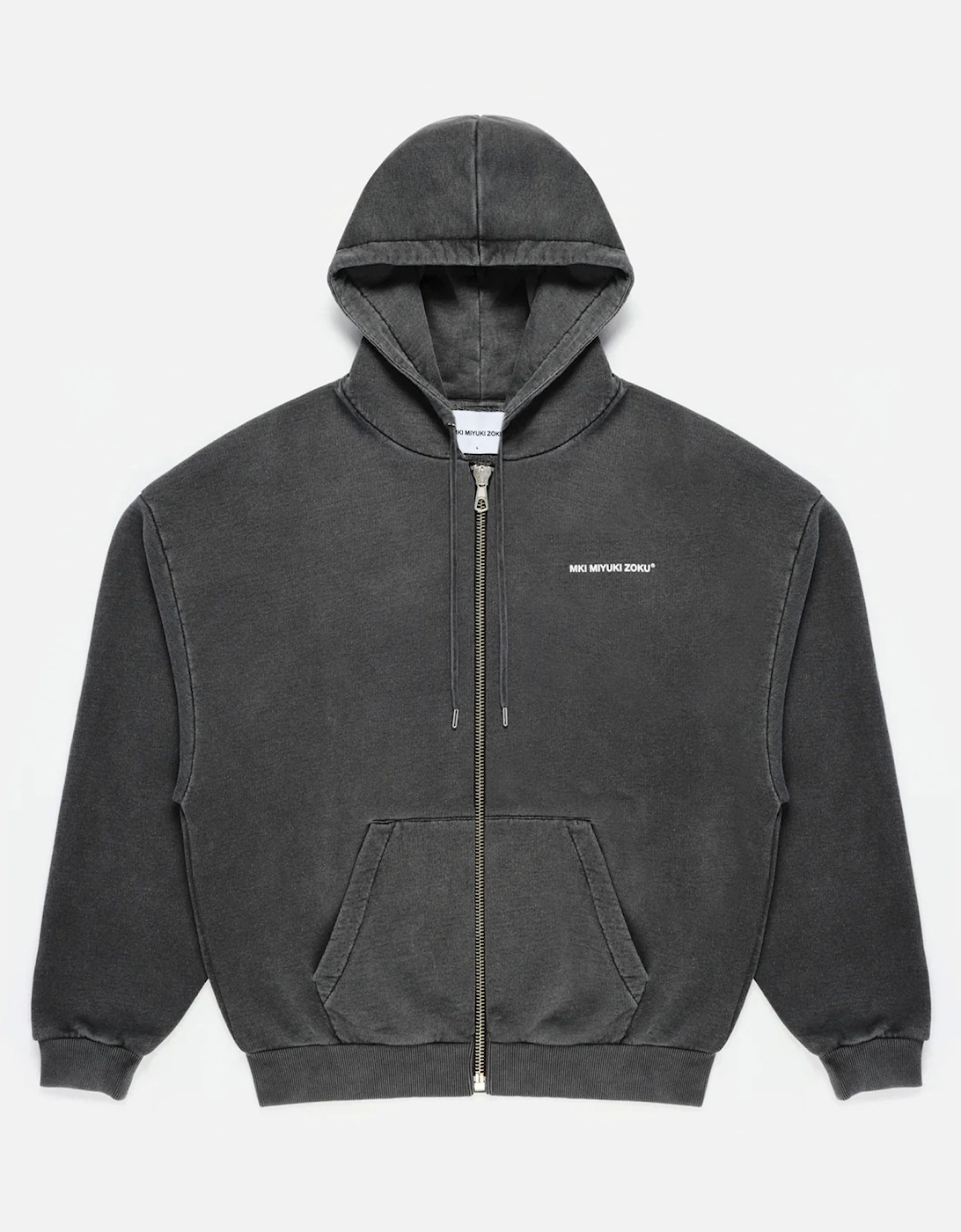 Oversized Uniform Zip Through Hoodie, 9 of 8