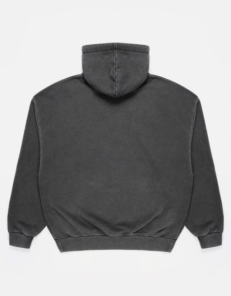 Oversized Uniform Zip Through Hoodie