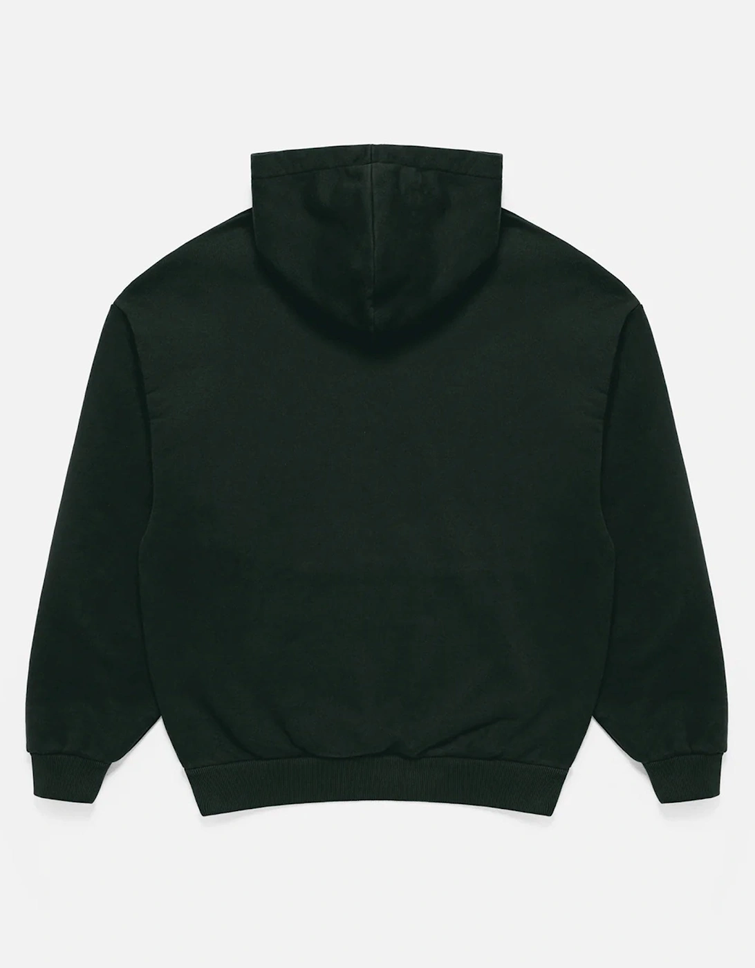 Oversized Uniform Zip Through Hoodie