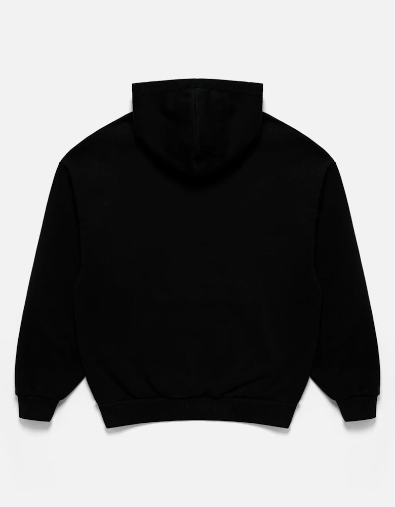 Oversized Uniform Zip Through Hoodie