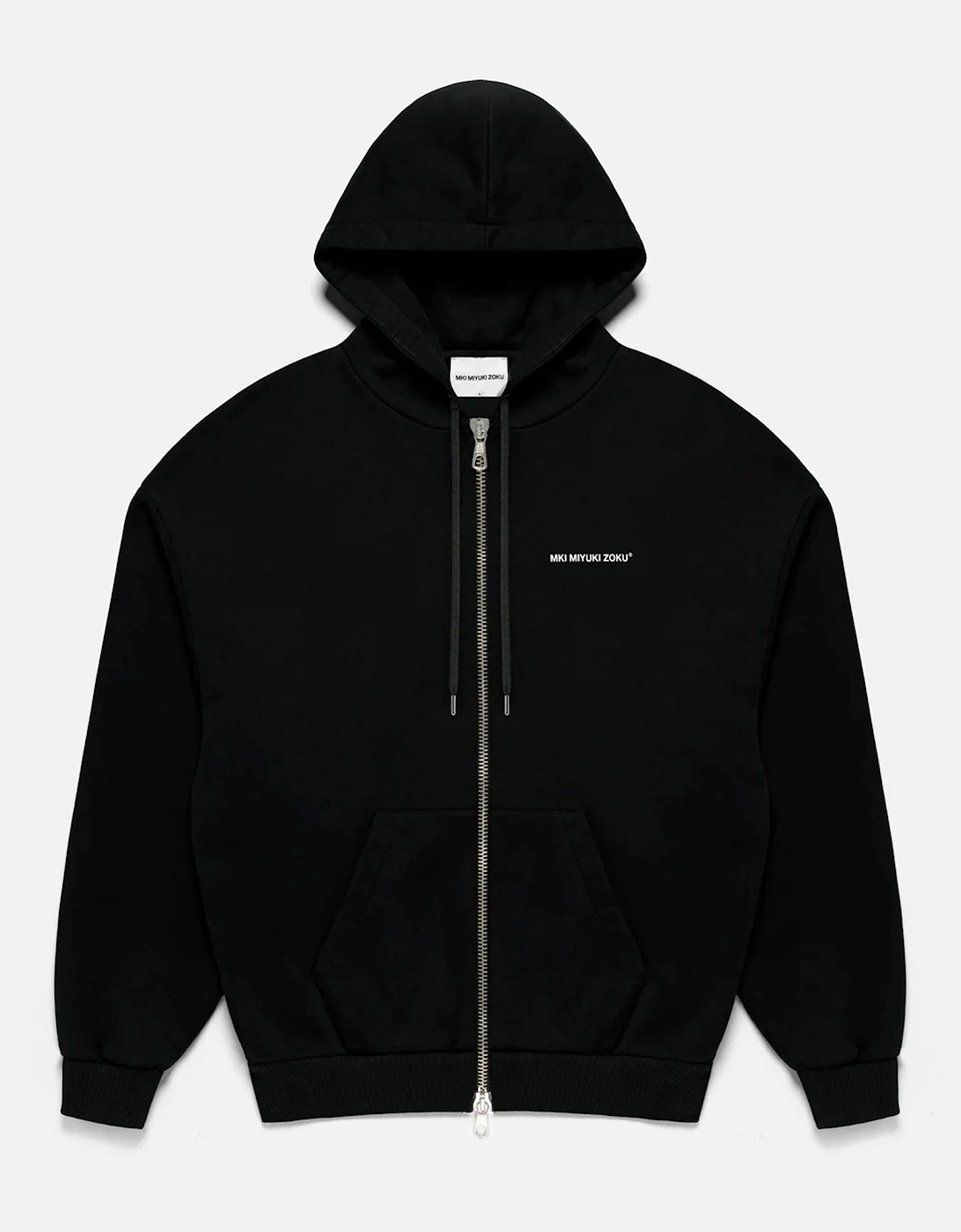 Oversized Uniform Zip Through Hoodie, 9 of 8