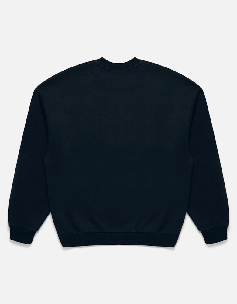 Oversized Uniform Crew Sweatshirt