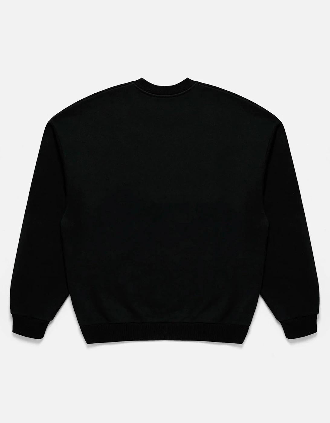 Oversized Linear Crewneck Sweatshirt