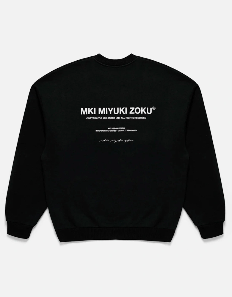 Oversized Fit Design Studio Crewneck Sweatshirt