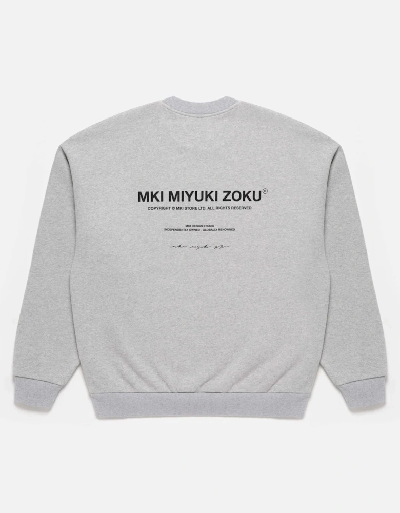 Oversized Fit Design Studio Crewneck Sweatshirt