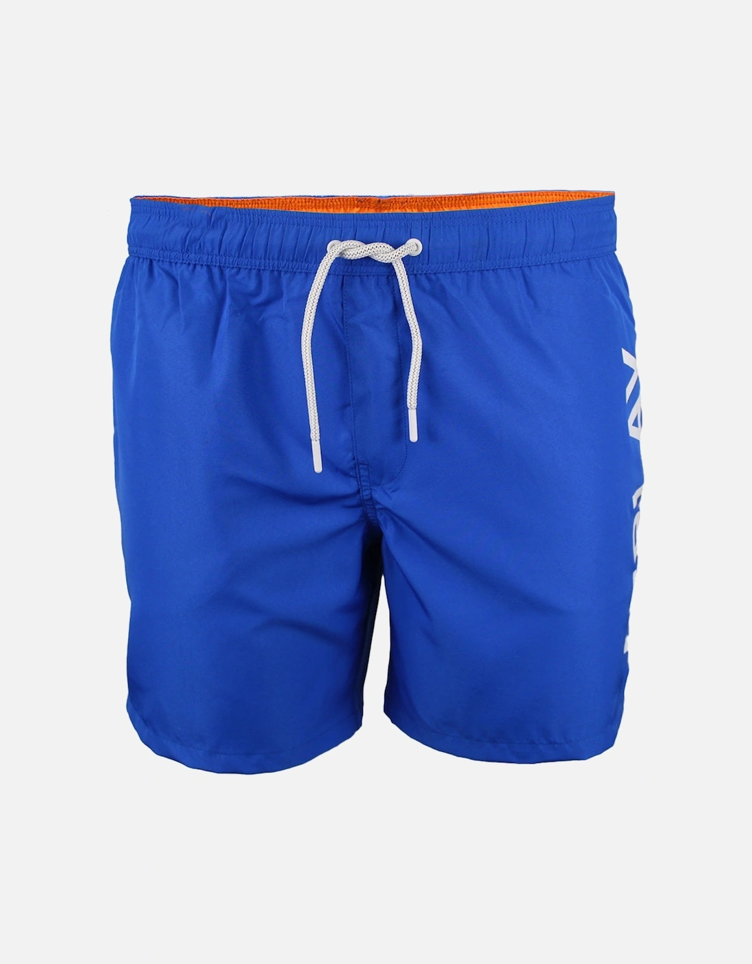 Side Logo Swim Shorts, Aegean Blue, 5 of 4