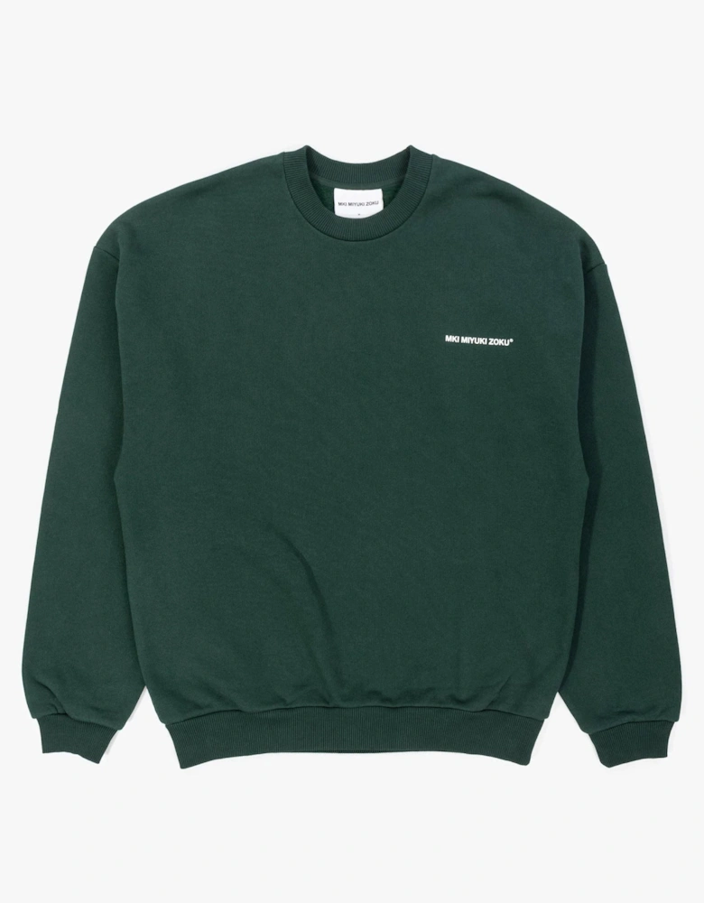 Oversized Uniform Crewneck Sweatshirt