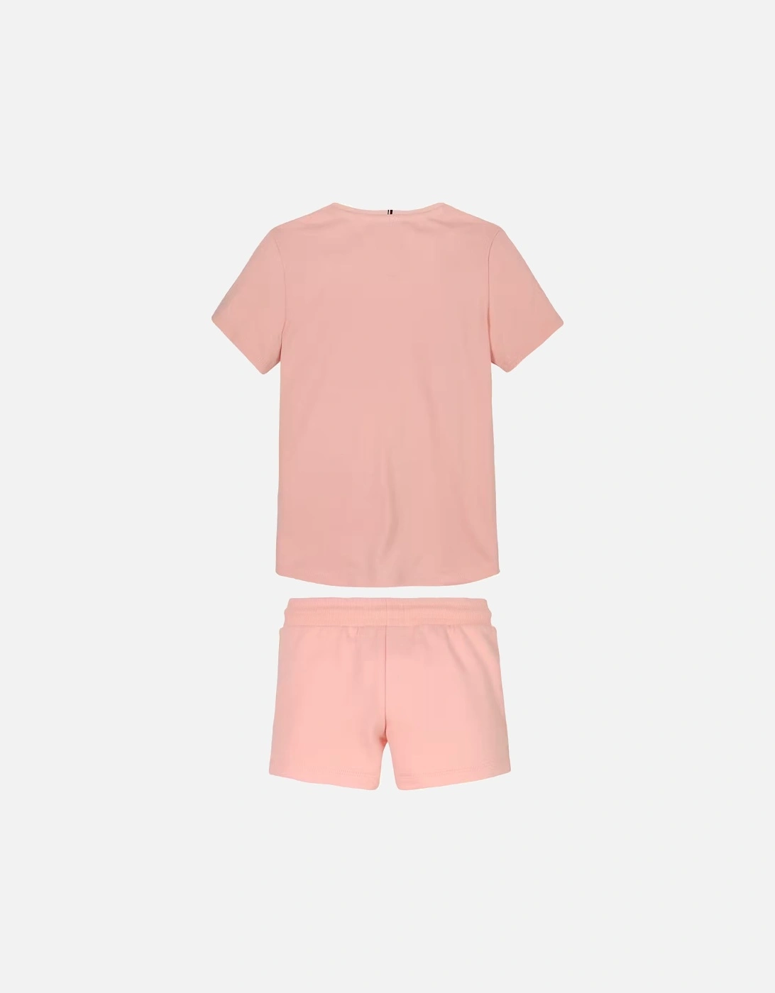 GIRLS CORAL SHORTS SET 8454