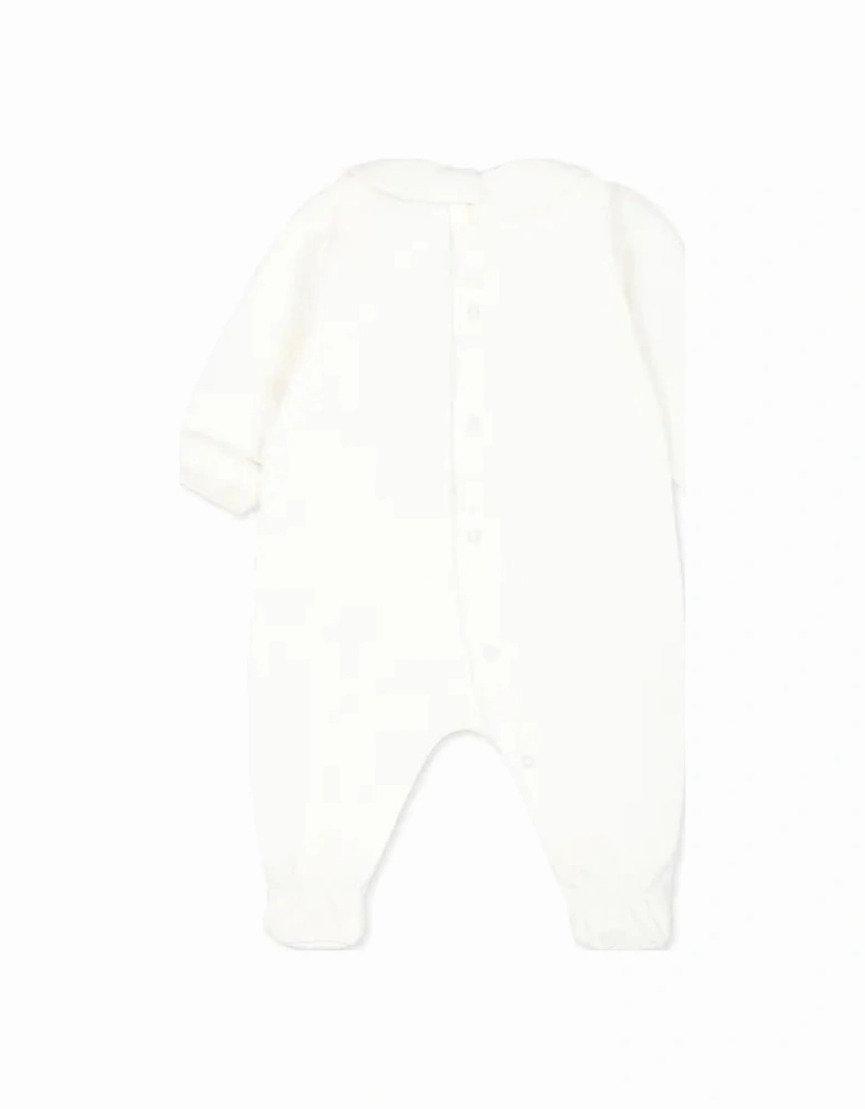 KIDS WHITE BABYGROW W/GIFT BOX MUY086