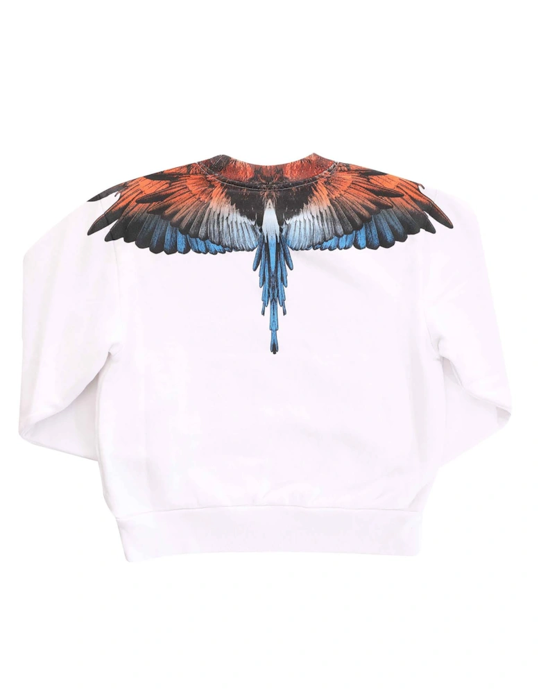 Juniors Wings Regular Crewneck Sweatshirt