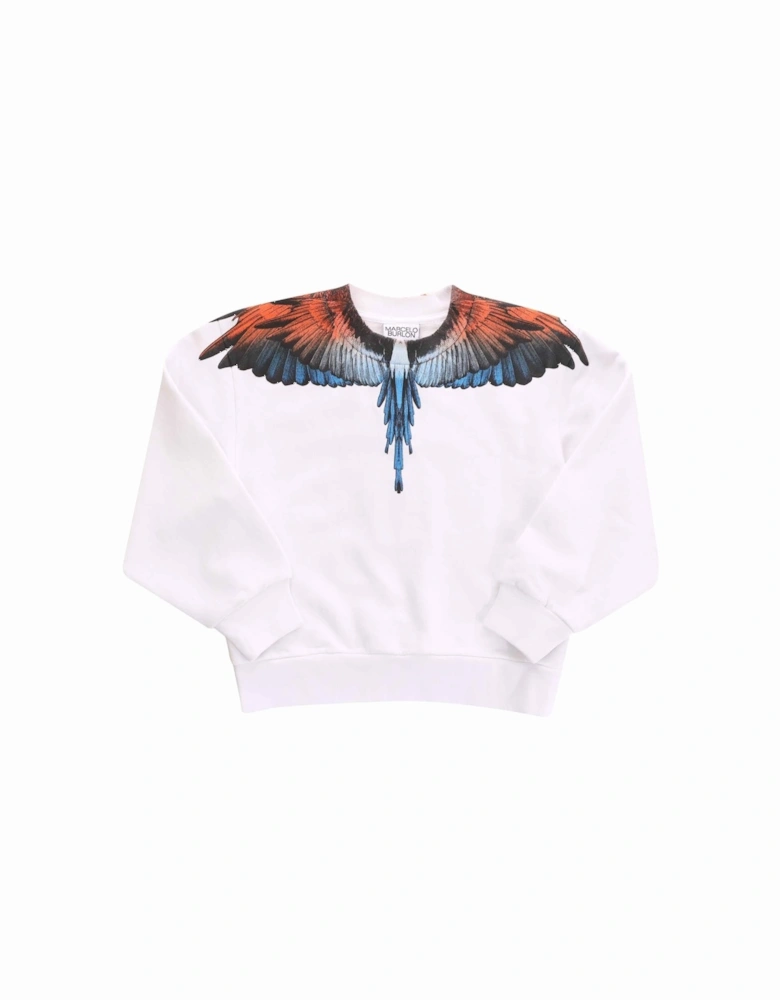 Juniors Wings Regular Crewneck Sweatshirt