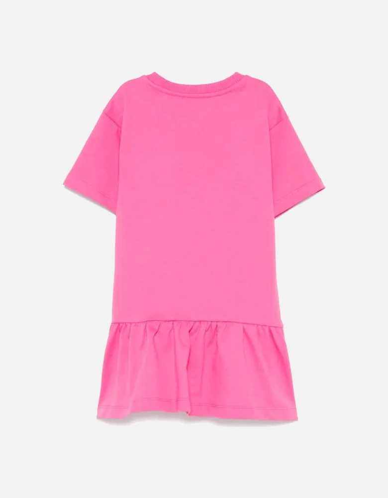 BRIGHT PINK BEAR DRESS HDV0GB