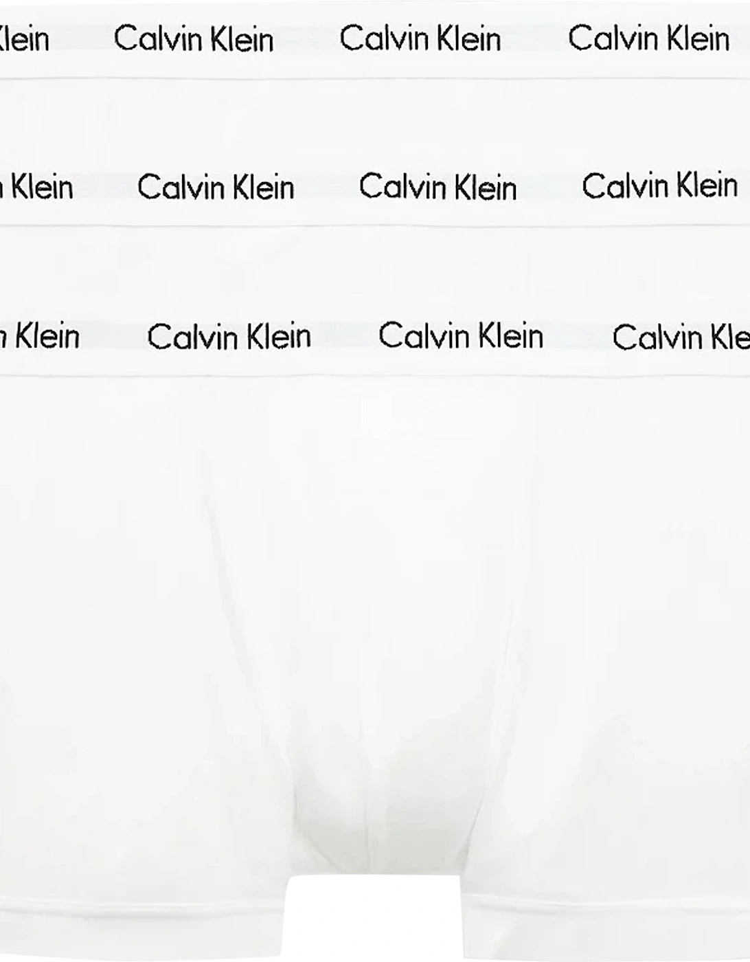 Calvin Klein Men's White 3 Pack Cotton Stretch Trunks - : 37/36/32 Extra Large
