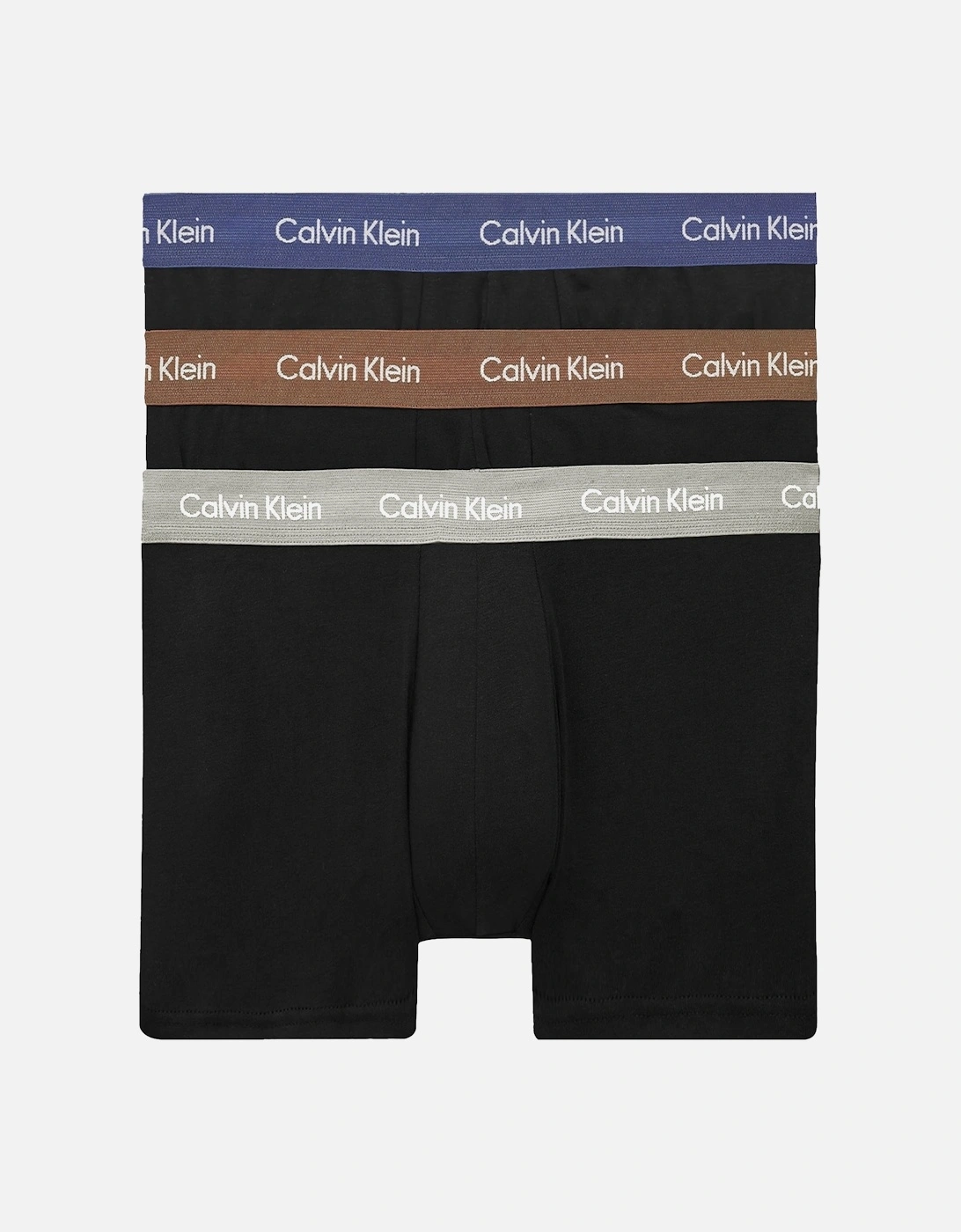 Calvin Klein Men's Black 3 Pack Cotton Stretch Trunks - : 37/36/32 Extra Large