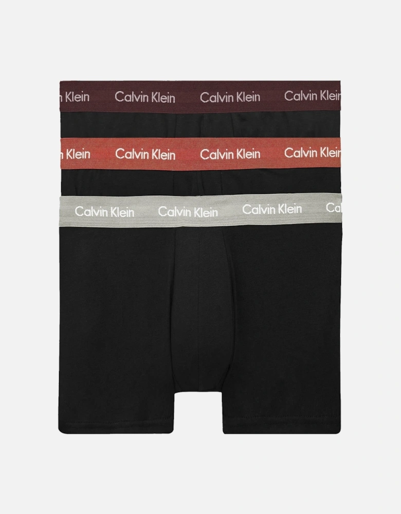 3 Pack Cotton Stretch Trunks