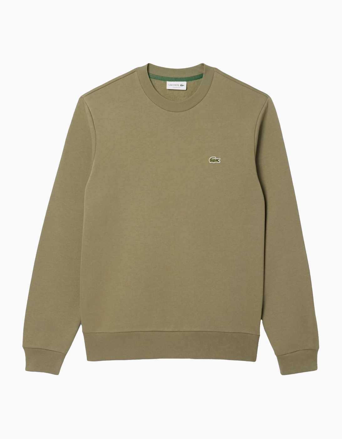 Lacoste Unisex Green Sh9608 Crew Sweat  Extra Large