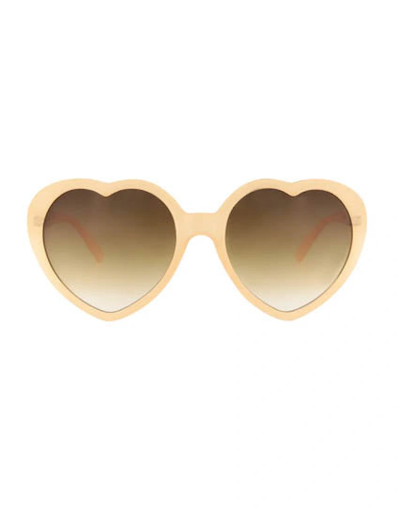 SUE PINK - Pink heart sunglasses