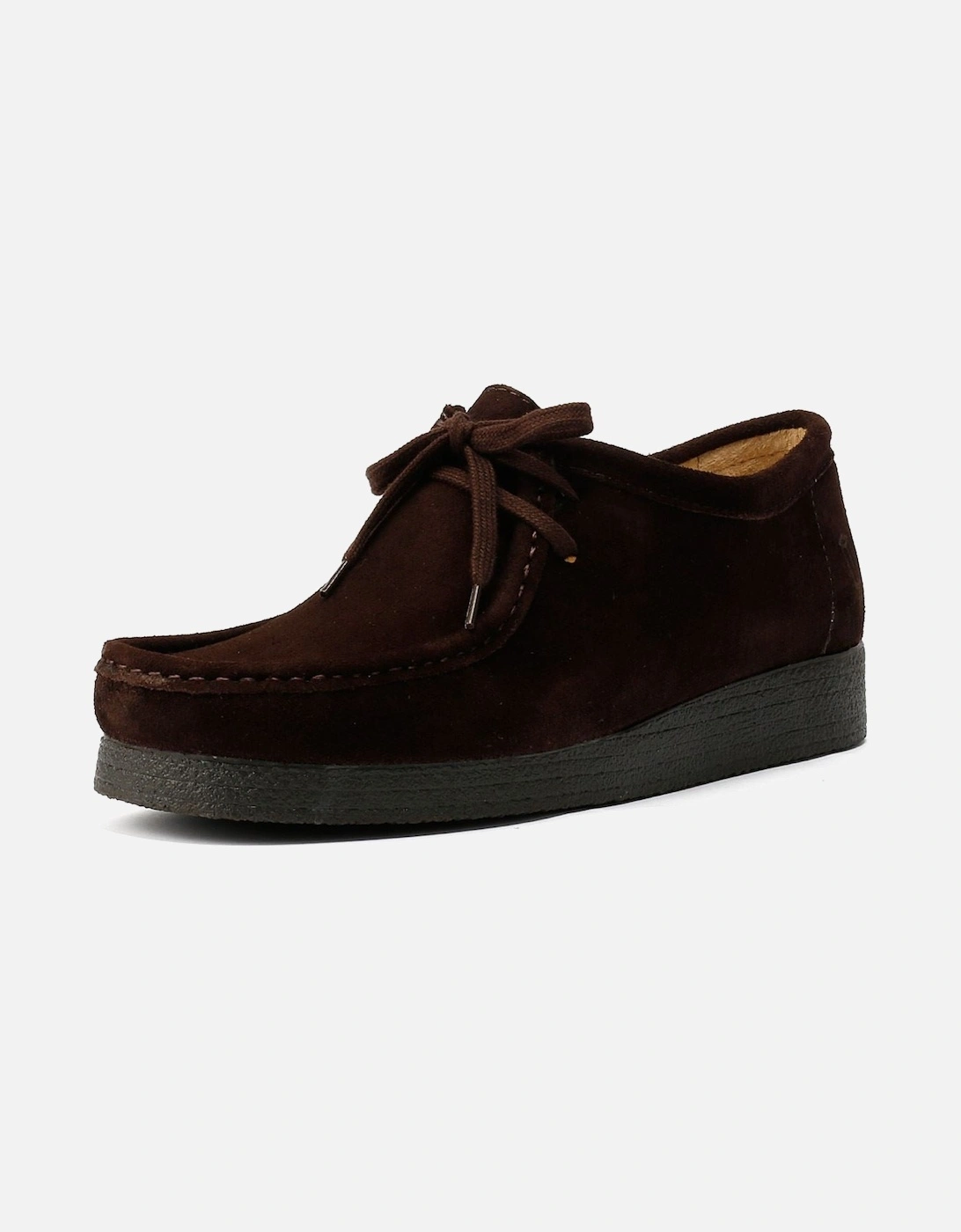 Apache Suede Men's Dark Brown Shoes