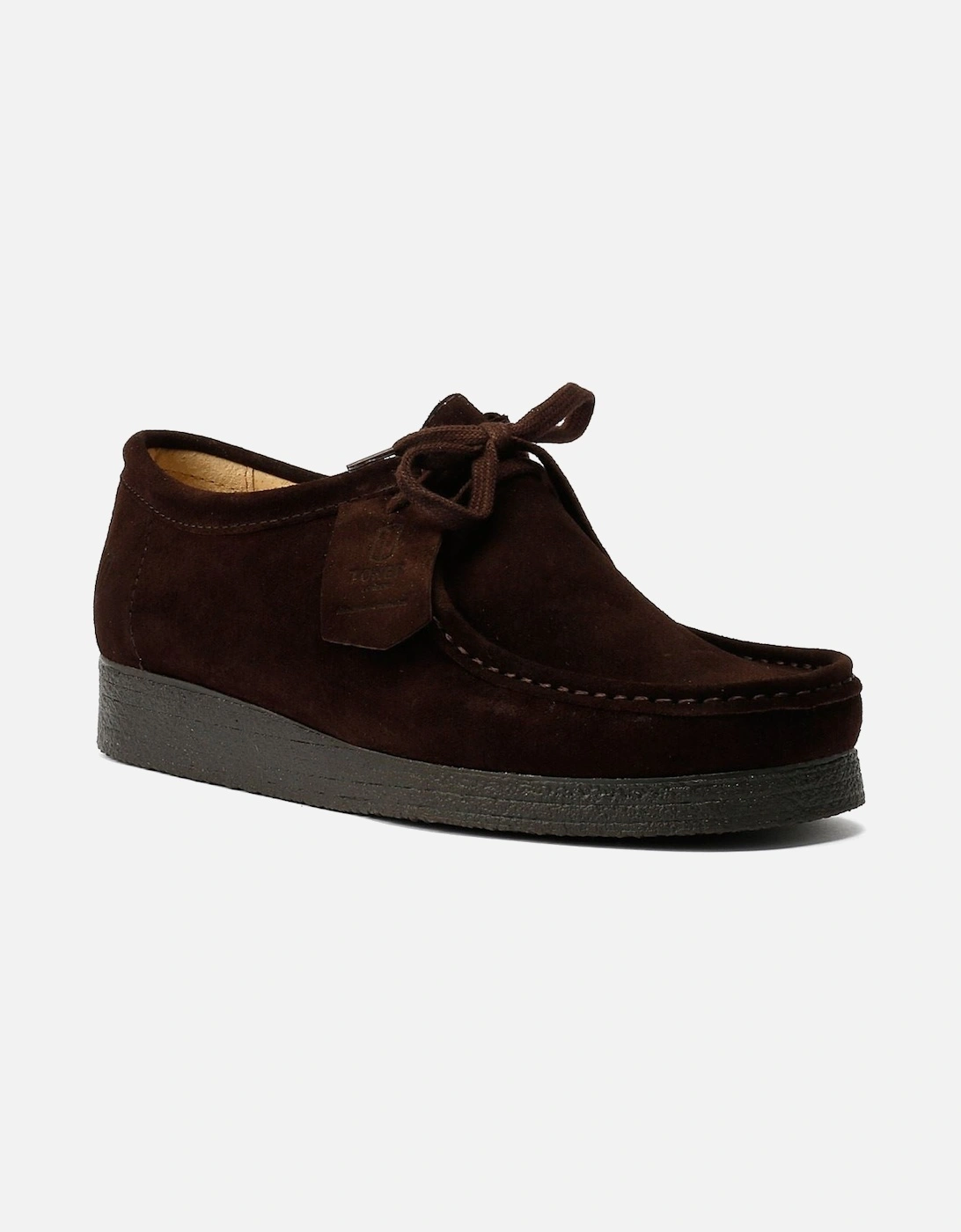 Apache Suede Men's Dark Brown Shoes