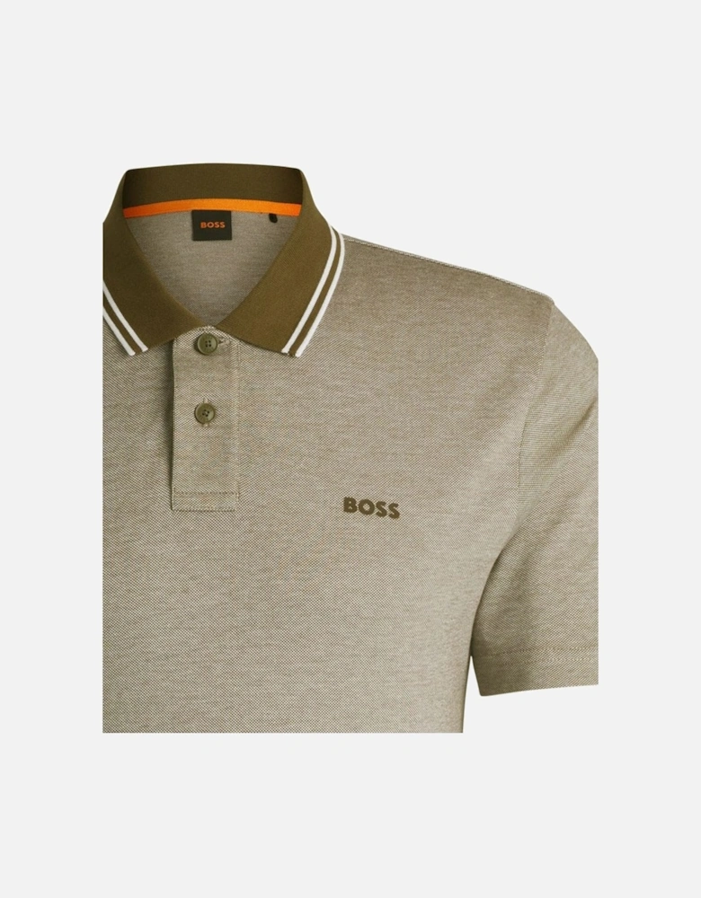 Men's Khaki Brown Peoxford Polo Shirt