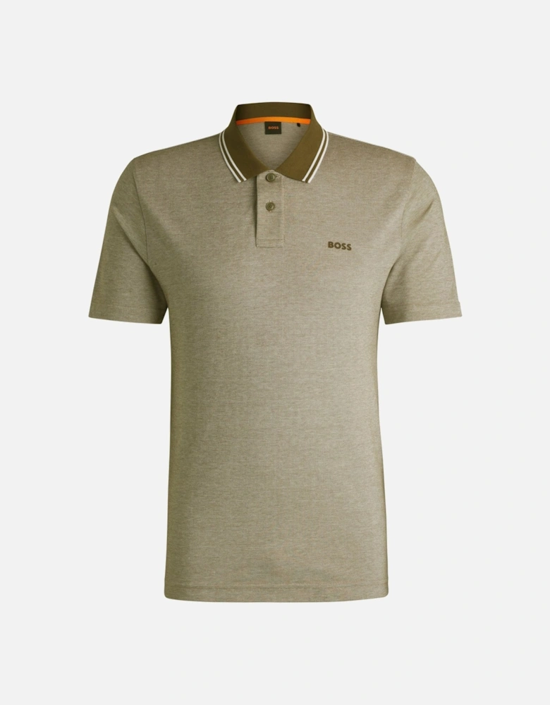 Men's Khaki Brown Peoxford Polo Shirt