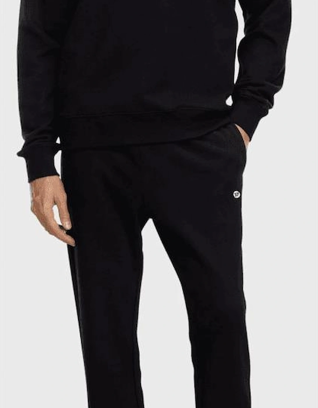 Doval Round Neck Black Tracksuit