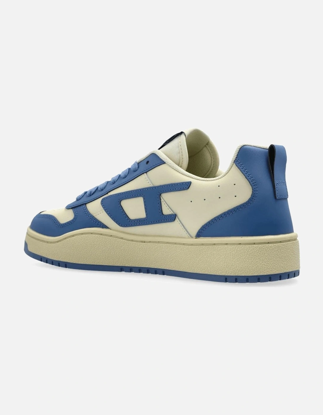 UKIYO Cream/Blue Leather Sneaker Trainers