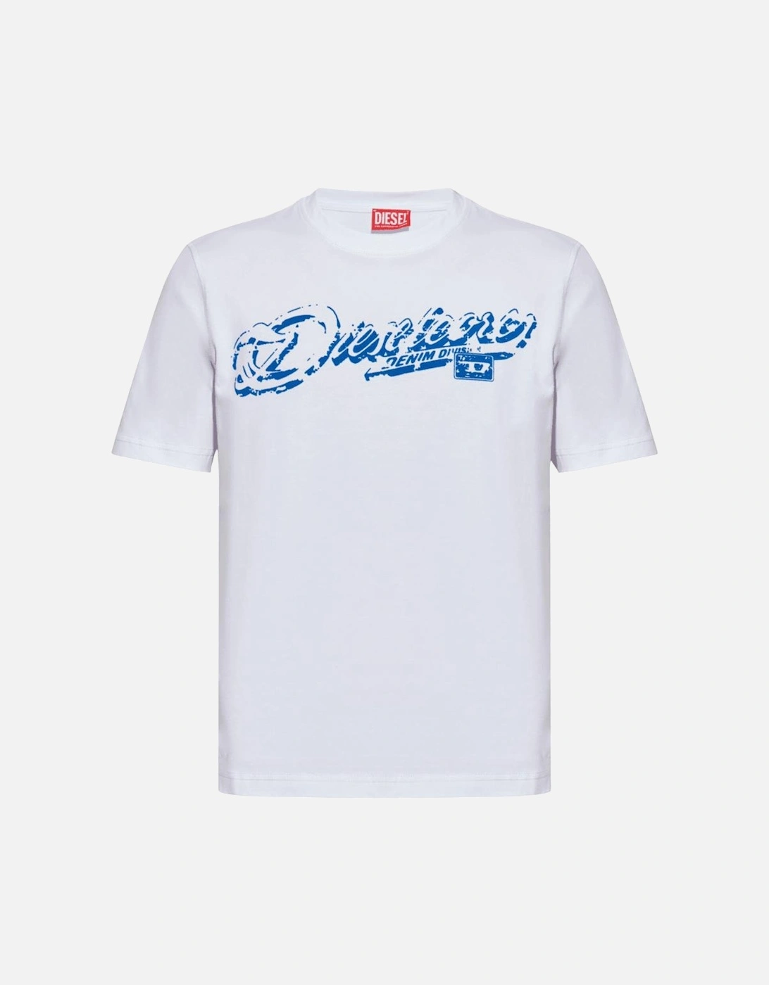 T-Adjust-R7 Graphic Logo White T-Shirt, 3 of 2