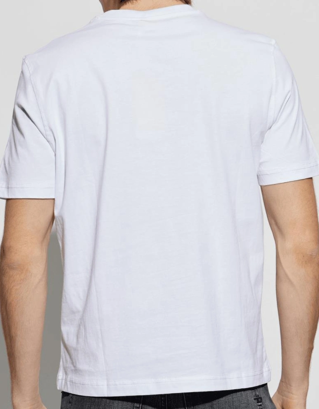 T-Adjust-R7 Graphic Logo White T-Shirt