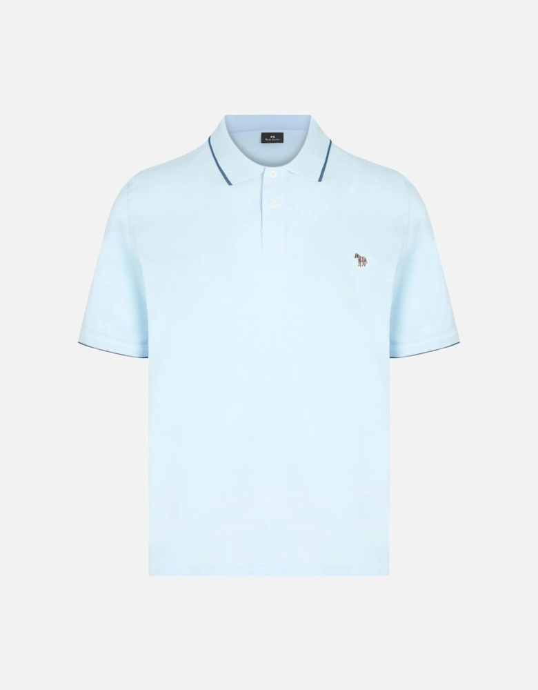 PS Regular Fit Zebra Polo Blue