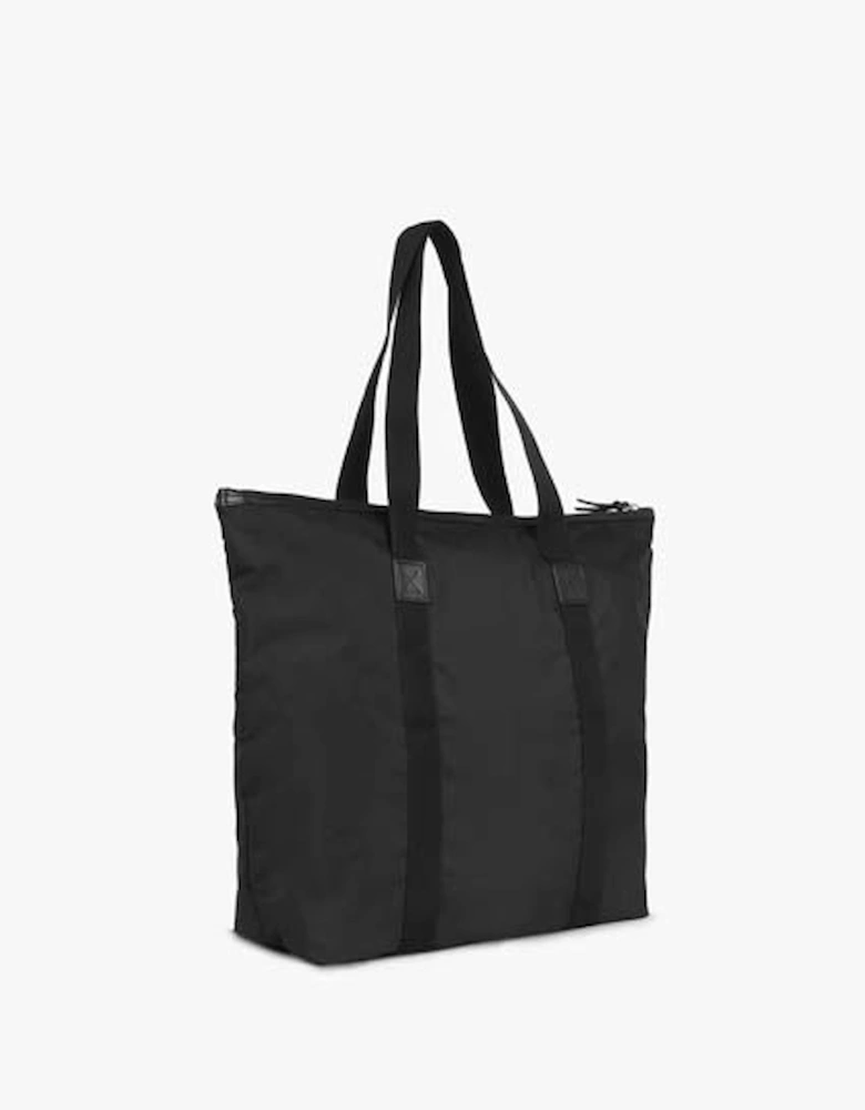 Gweneth Nylon Shopper Bag - Black