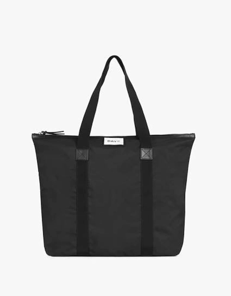 Gweneth Nylon Shopper Bag - Black