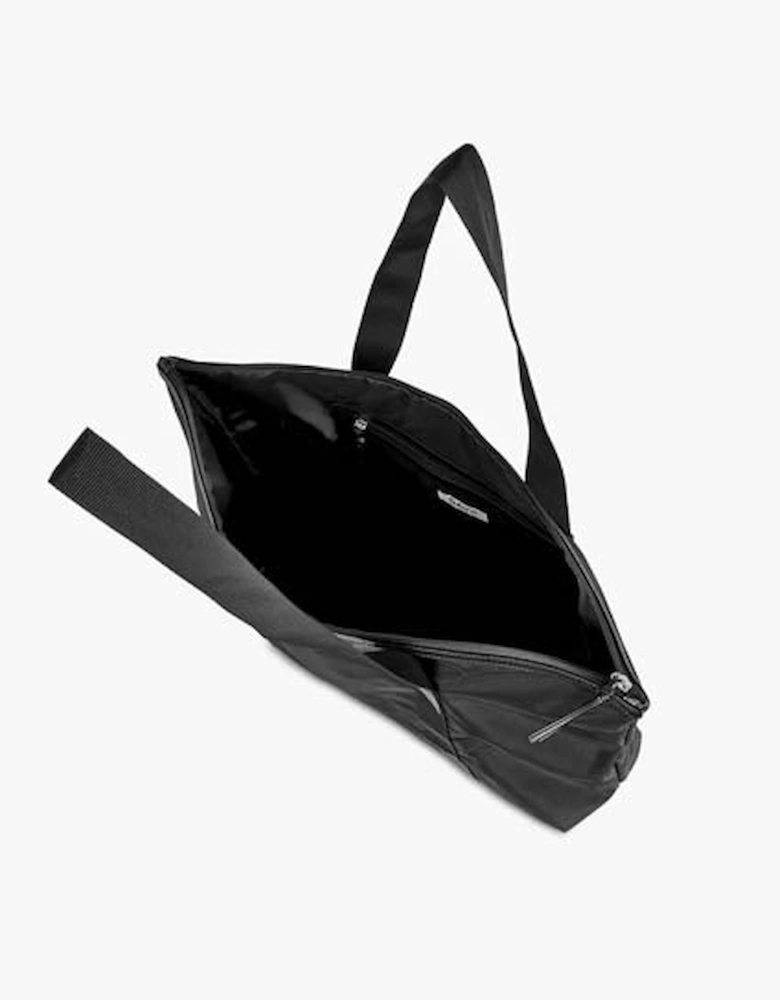 Gweneth Nylon Shopper Bag - Black