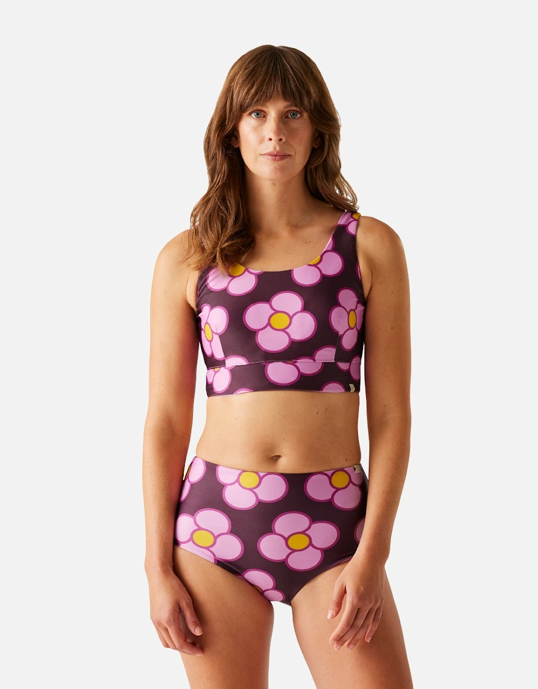 Womens/Ladies Orla Kiely Spinning Flower Reversible Bikini Set, 6 of 5