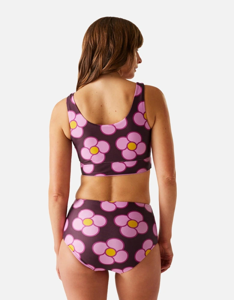 Womens/Ladies Orla Kiely Spinning Flower Reversible Bikini Set