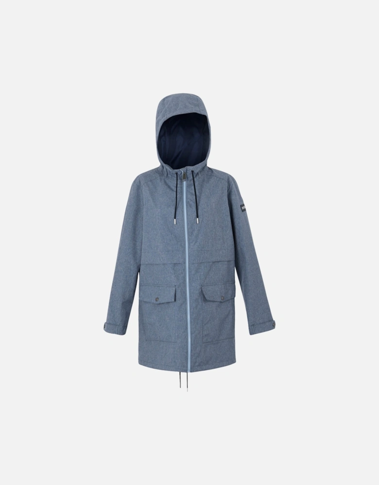 Womens/Ladies Navaeh Contrast Zip Waterproof Jacket