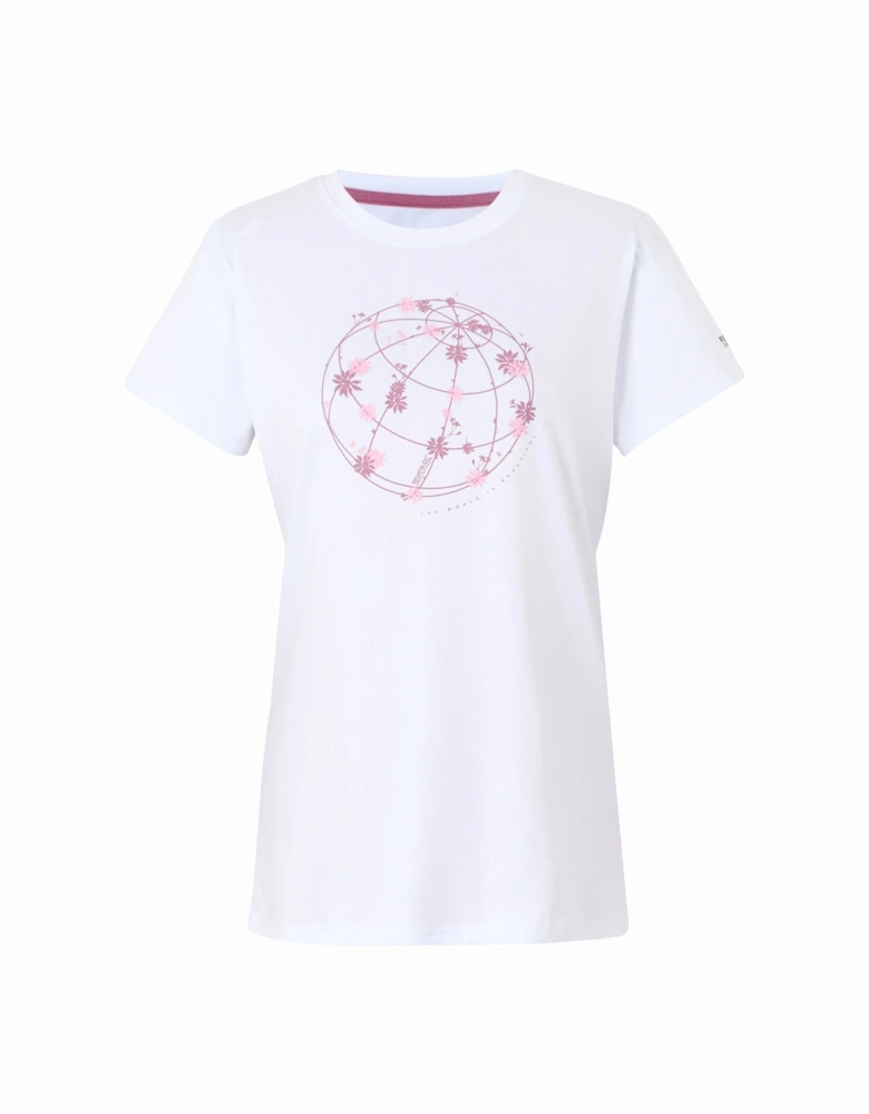 Womens/Ladies Fingal IX Globe T-Shirt